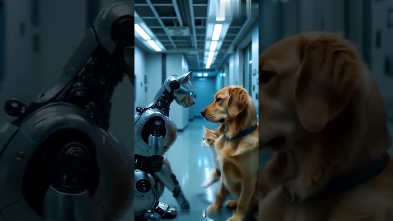 Robot Cat Gets Interrupted 💔🤣