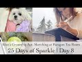 Day 8  25 days of sparkle  paragon tea room alices grooming appointment