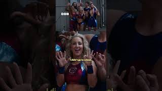 Gladiators play Put a finger down: BBC edition