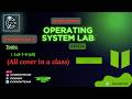 OS Lab Evaluation 1 | Lab 1-6 | Operating System Practical Experiments