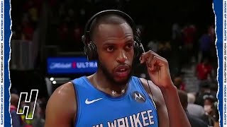 Khris Middleton Talks Game 3 Win, Postgame Interview - Bucks vs Hawks | 2021 NBA Playoffs