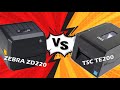 Zebra ZD220 vs TSC TE200 comparativa Impresoras de Etiquetas ¿Cuál es mejor?