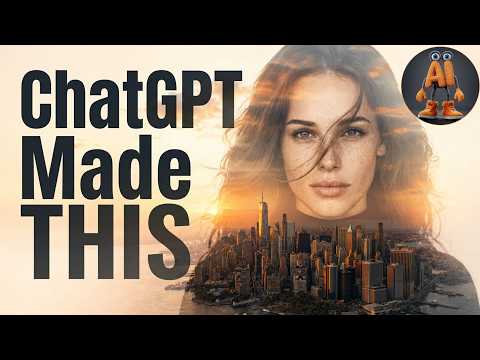 ChatGPT Can Create Double Exposure Now — One Prompt, No Photoshop