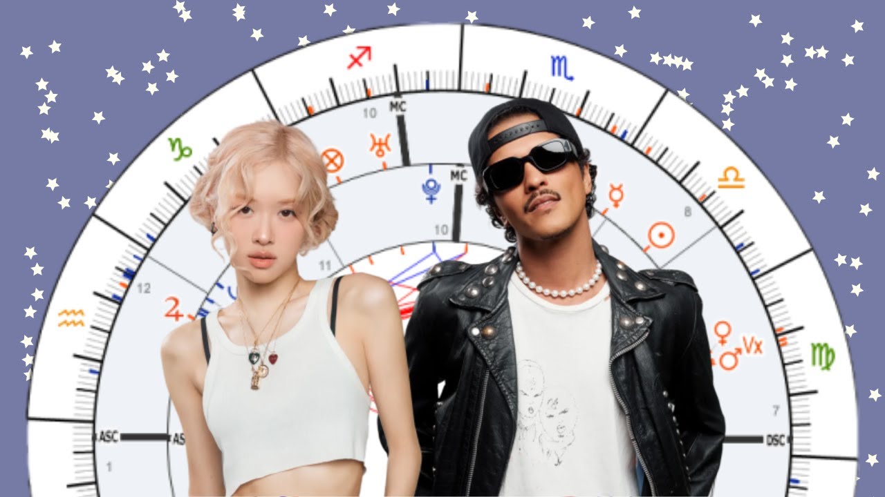 Бруно Марс и Розэ [Чтение синастрической карты № 195]