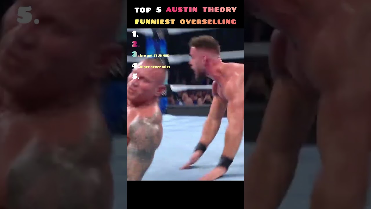 Ranking Austin Theory Funniest Overselling Moments 