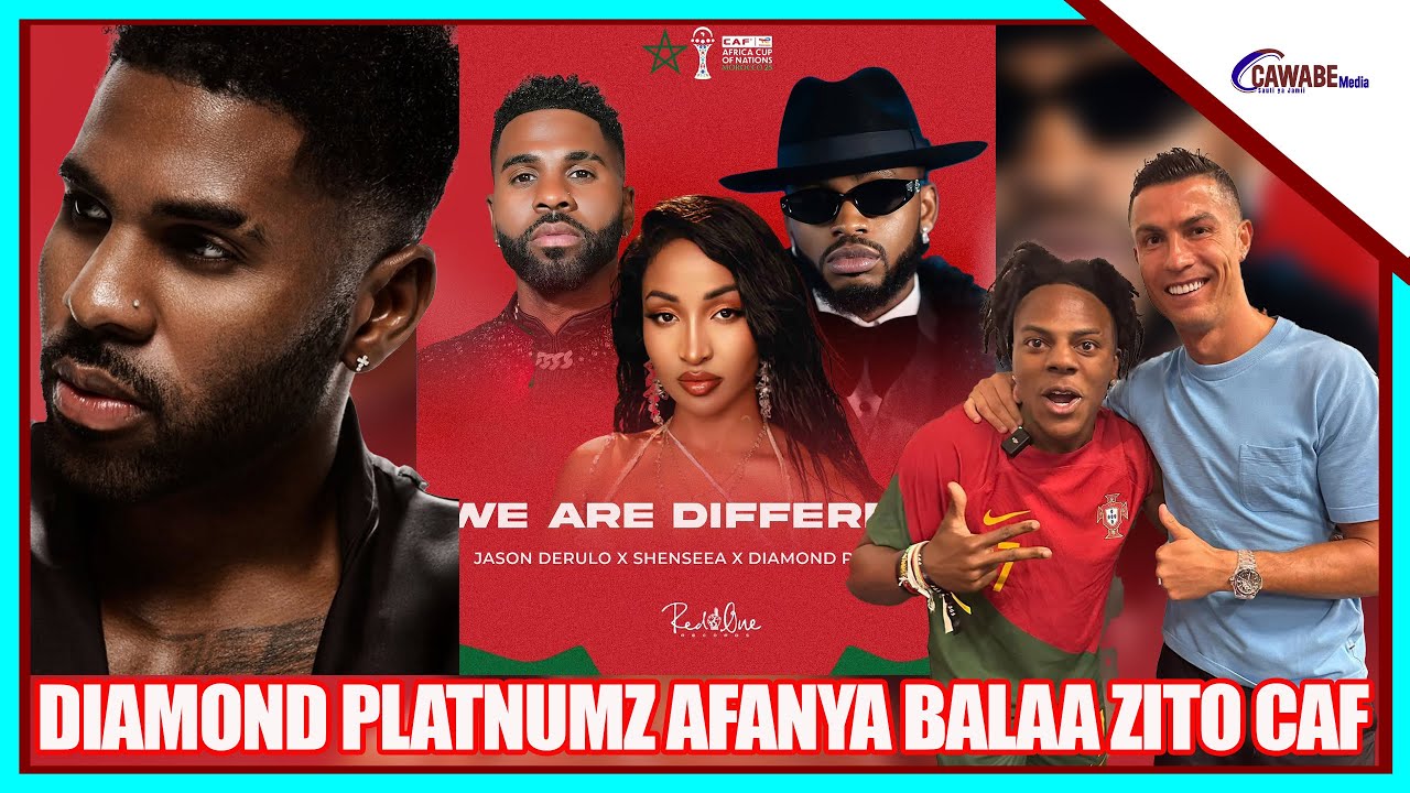 TAZAMA UCHAWI WA DIAMOND PLATNUMZ CAF AFANYA BALAA ZITO NA JASON DERULO ...
