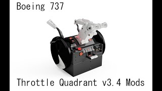 Boeing 737 Throttle Quadrant V3.4