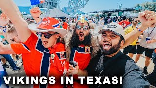 [Uncut] 🇳🇴 I Couldn’t Believe Norway Fans in Texas!