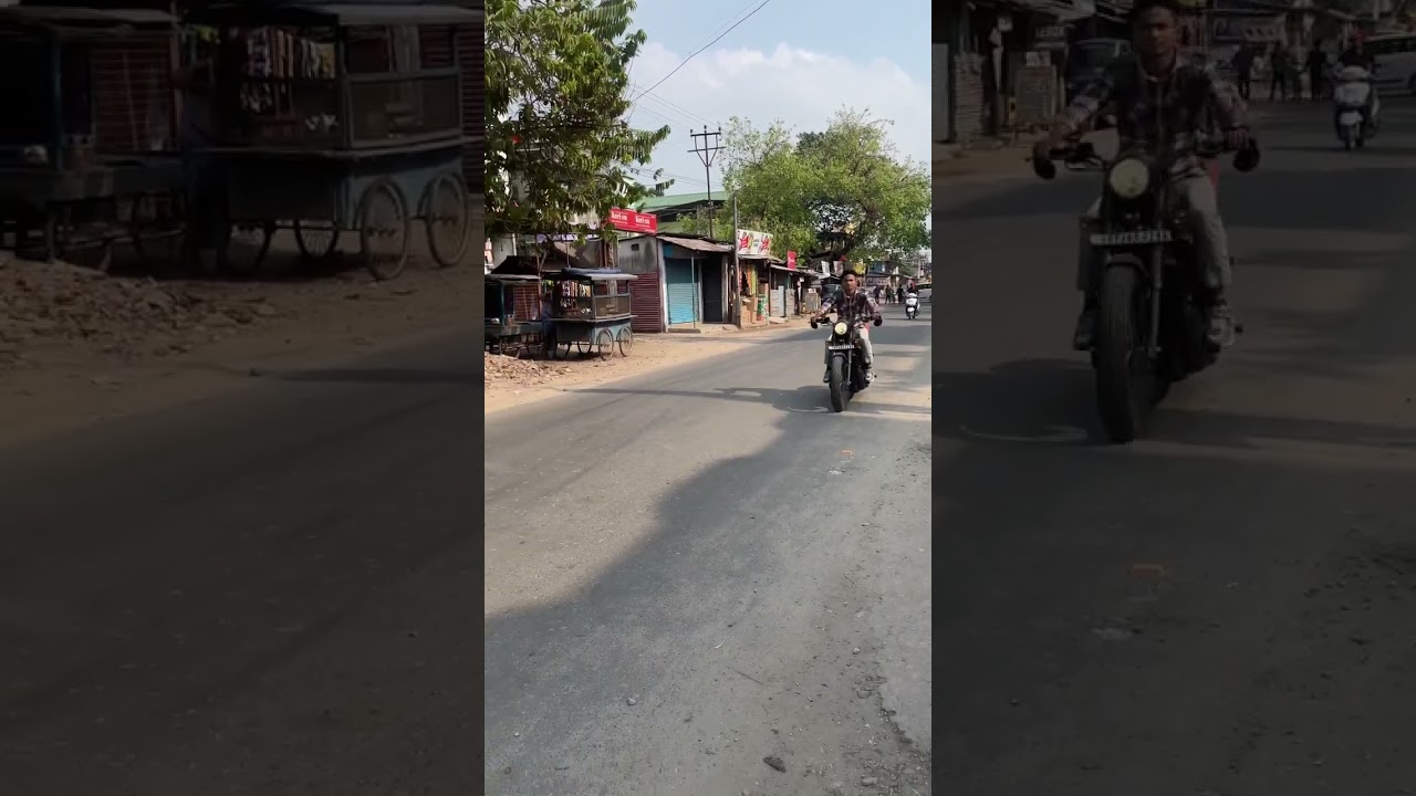 JAWA Perak Back Fire with Stock Exaust.      