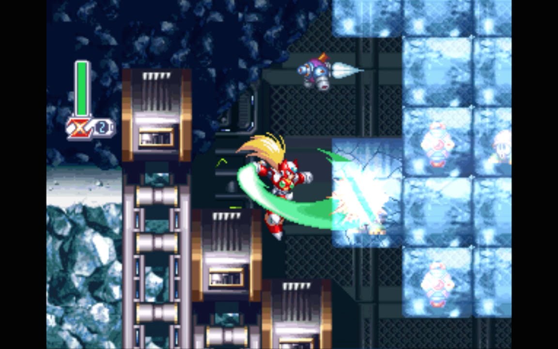 Mega Man X4: Frost Walrus Stage (Zero) [1080 HD] - YouTube