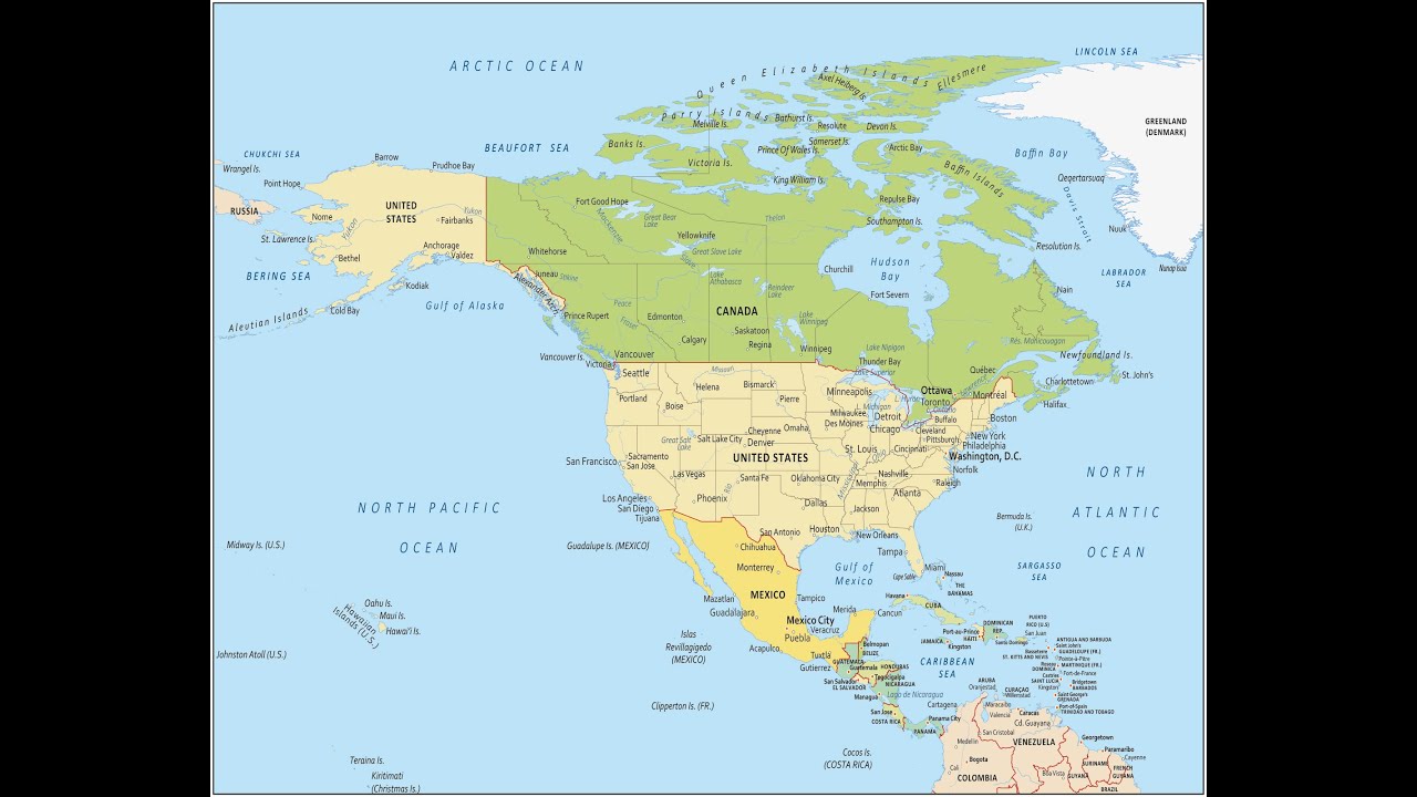 North America Countries Quiz