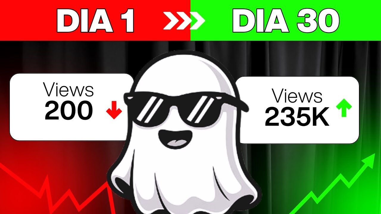 Tentei Crescer um CANAL do YOUTUBE em 30 Dias (Resultados Realistas)