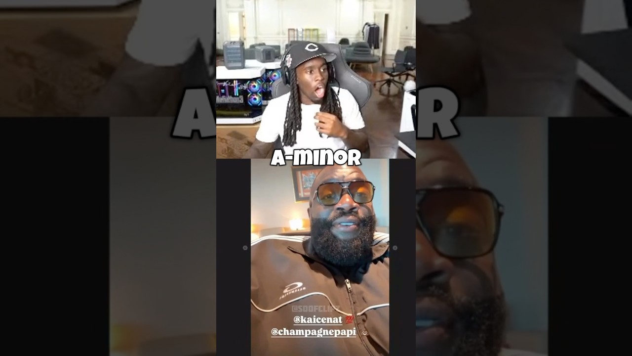 Kai Cenat Reacts To Rick Ross Being Messy About His Reaction To Drake’s ICEMAN Episode 3 👀