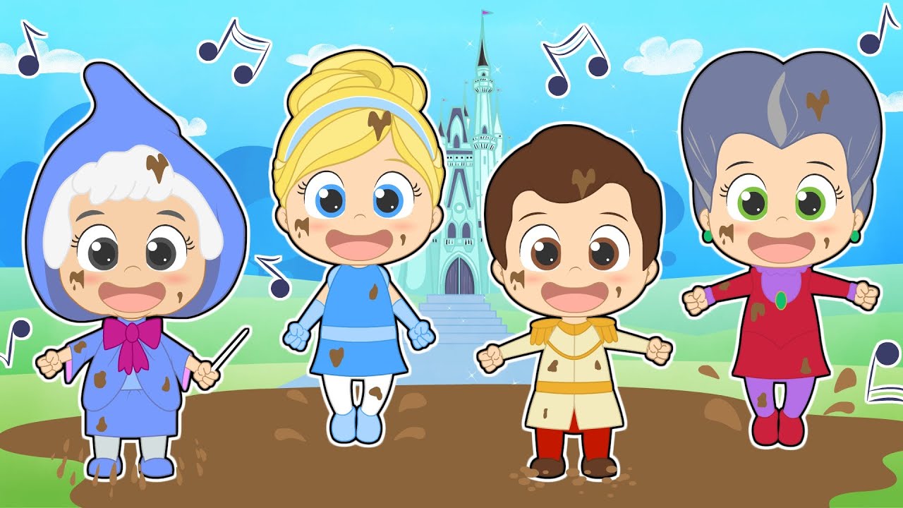 FIVE LITTLE BABIES 👸🏼🤴🏻 With Cinderella and the fairy