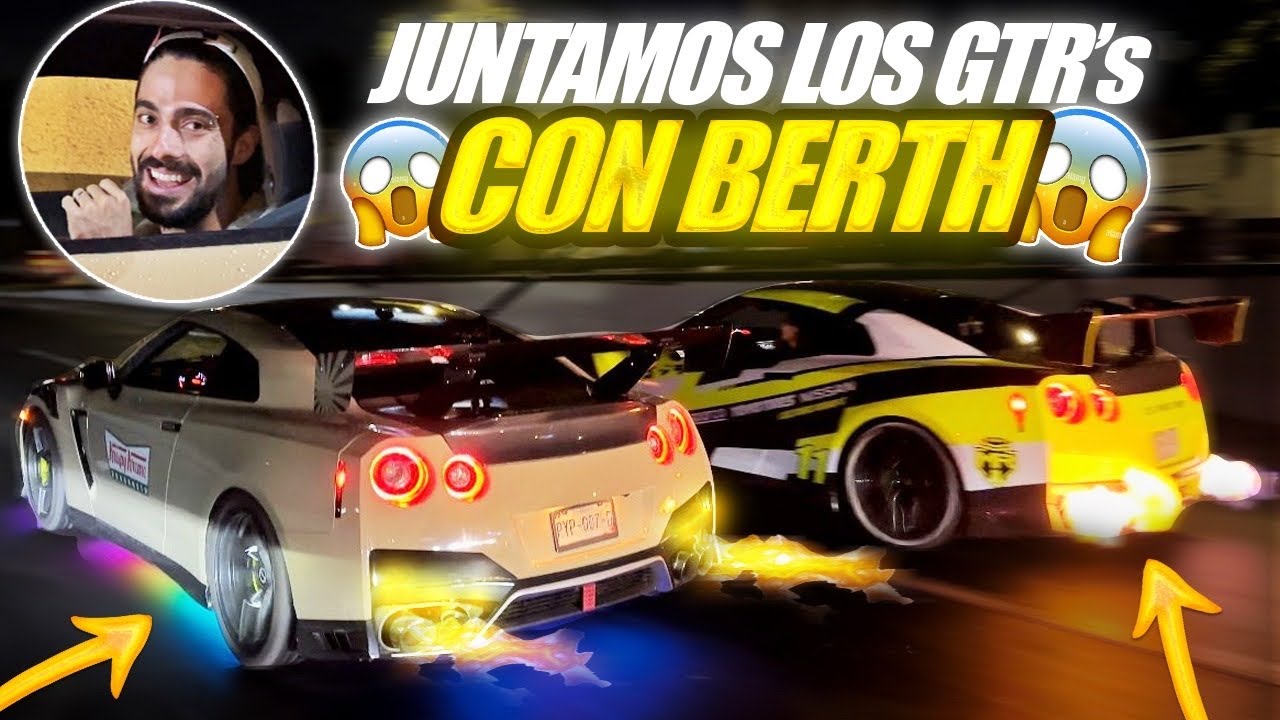 RODANDO CON BERTH OH NUESTROS GTR’s SACANDO FUEGO 🔥 | ManuelRivera11