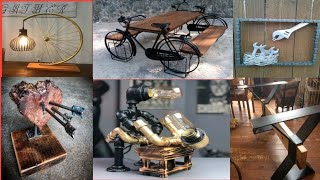 60 best woodworking idas And iron welding idea beautifully projects #furnituredesign #woodcraft