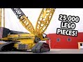 Huge LEGO Technic Crane – 4.5m/14.5 Feet Tall!