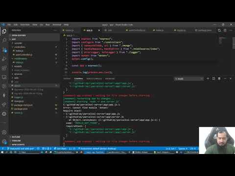 Advanced Node.js with Express 034: Testing with Jest 06 - Using dotenv to access process.env values