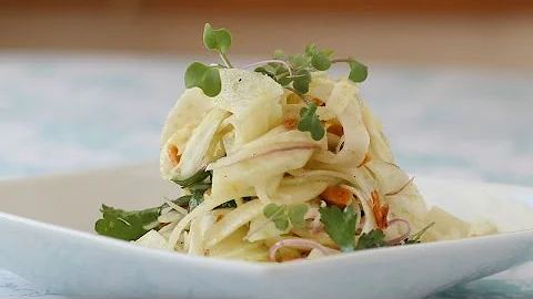 Fennel Almond Salad