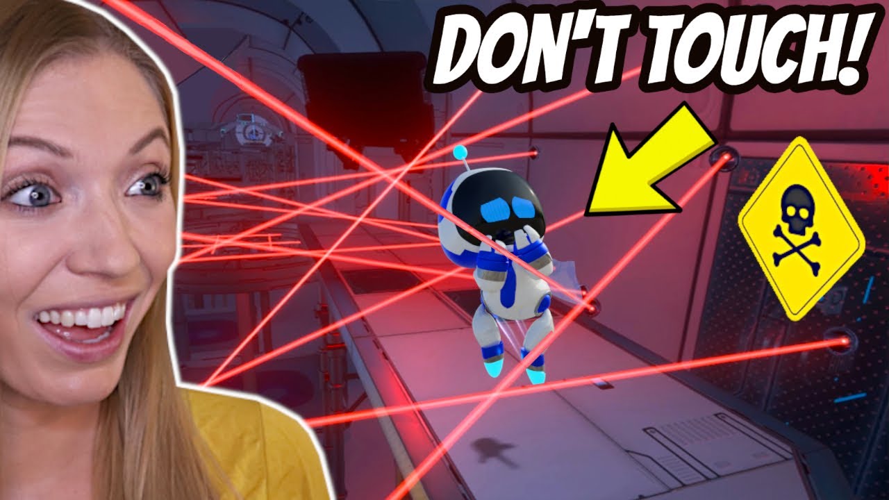 Я ПРОЙДЁЛ ЛАЗЕРНОЕ ИСПЫТАНИЕ Астробота! | Спасательная миссия Астробота