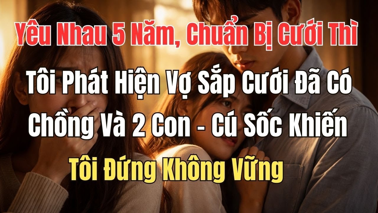 Yêu Nhau 5 Năm, Chuẩn Bị Cưới Thì Tôi Phát Hiện Vợ Sắp Cưới Đã Có Chồng Và 2 Con – Cú Sốc Khiến Tôi