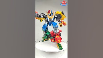 Shorts : Road Caesar !! ⚡️ Speed Build How to make a Robot Sembo Block Lego Transformers Combiner