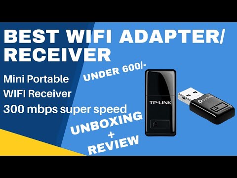 WIFI adapter | Wifi Receiver |Best USB WIFI Adapter for PC and Laptop Unboxing and Review