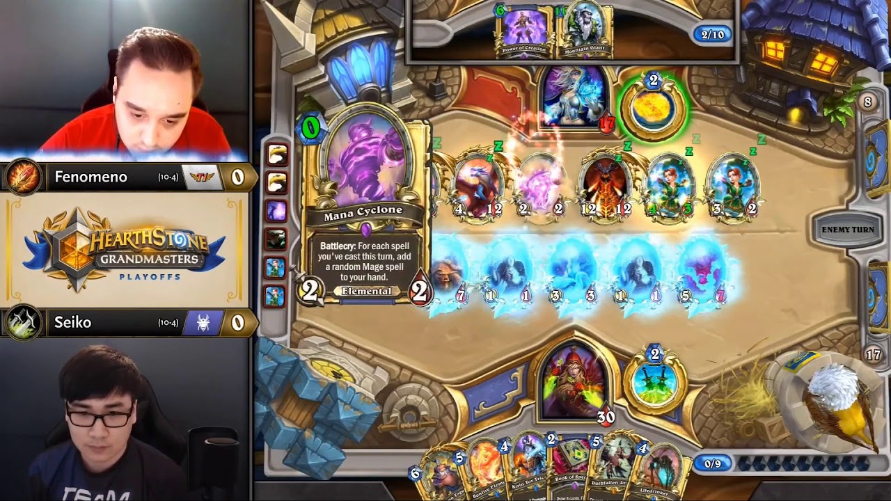 Hearthstone Grandmasters 2019: Fenomeno vs Seiko | Playoffs Day 1 | Europe