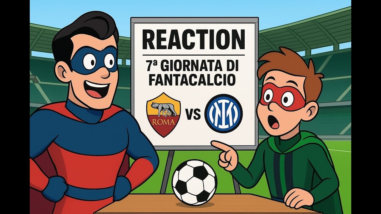 REACTION 7 GIORNATA DI FANTACALCIO CON IL TEAM BRAVOMATEO
