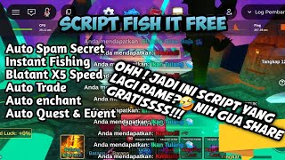 SCRIPT FISH IT TERBARU 2025 ! AUTO FISH,TELEPORT EVENT,AUTO TRADE, NOKEY/PASSWORD ! #fishit #roblox