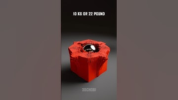 Wow 27000 Cubes 🎲 Satisfying Demise by Metal Ball 🏀 #satisfying #animation #blender #3dart