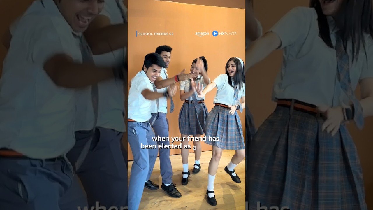 When Your Friend Becomes The Head Boy ft. Alisha Parveen | School Friends S2 | Amazon MX Player