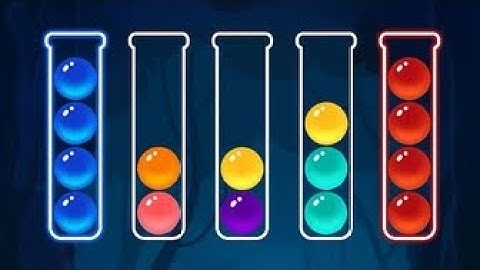 IMPOSSIBLE BALL SORT PUZZLE LEVEL OF 