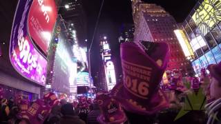 Times Square Ball Drop 2016