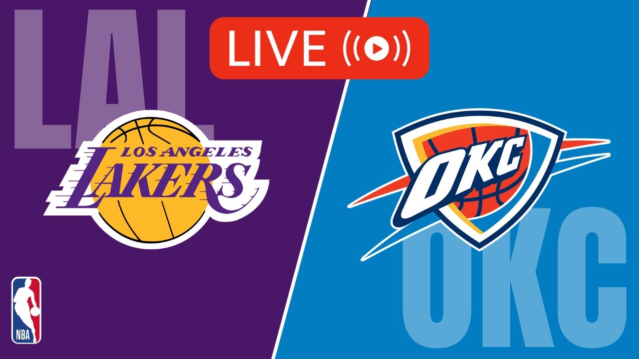 NBA LIVE! LAKERS vs THUNDER 202324 NBA SEASON November 30, 2023