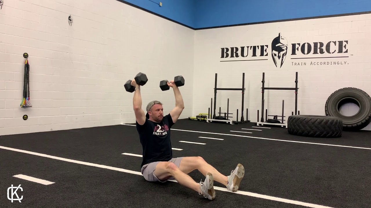 Dumbbell ZPress Functional Bodybuilding + Upper Body Pressing