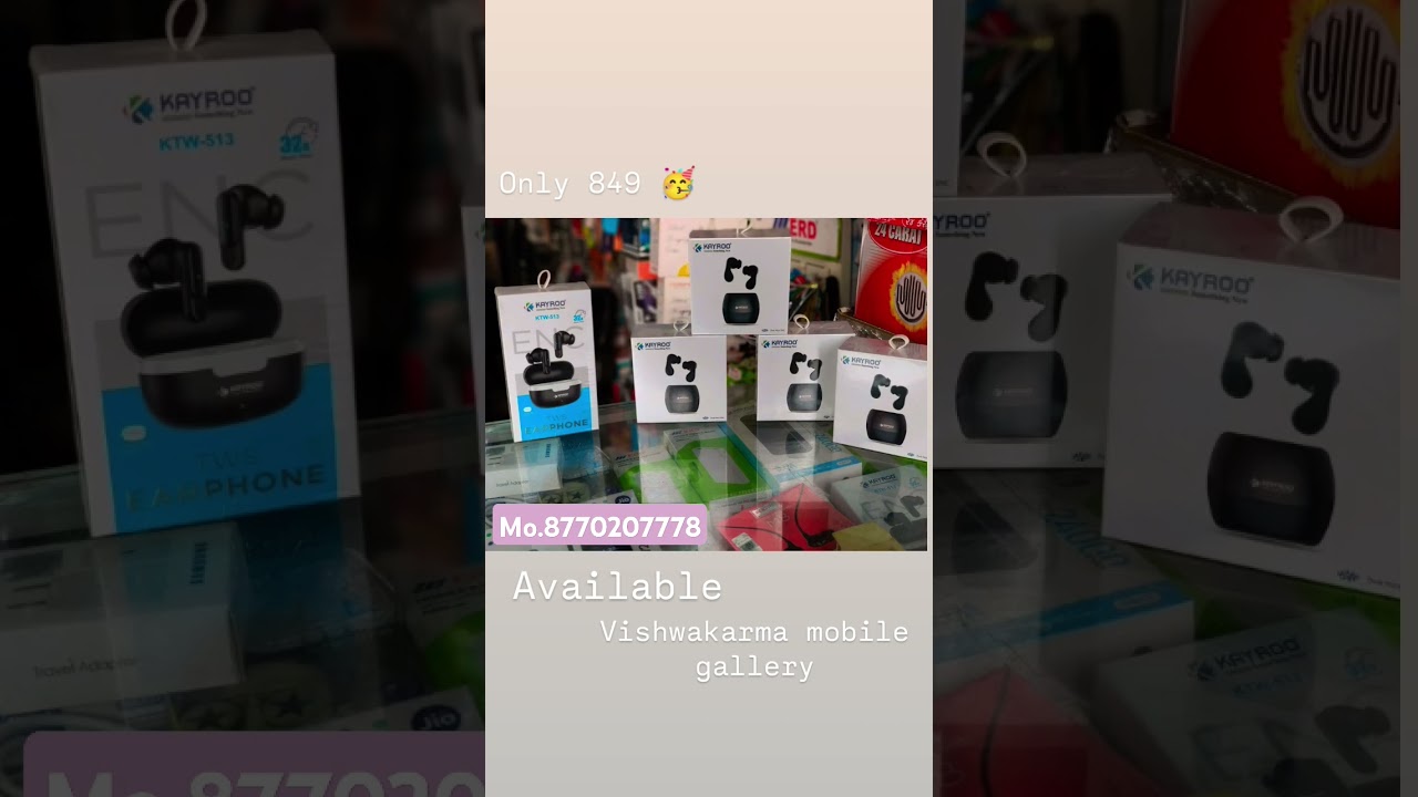 KAYROO~® Something New Dual Mics ENC TECHNICAL PARAMETERS Cover Free inside