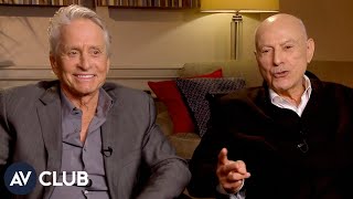 Michael Douglas and Alan Arkin play "What does that prescription drug do?"