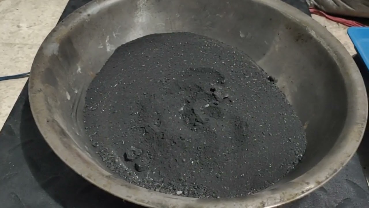 Olah kutu lengkap part 1, pembersihan logam dgn tanah. gols, silver, palladium recovery