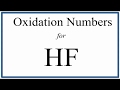 Oxidation Numbers and Hydrofluoric Acid