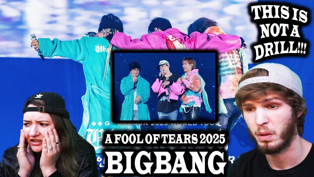 BIGBANG A FOOL OF TEARS LIVE 2025 | РЕАКЦИЯ!