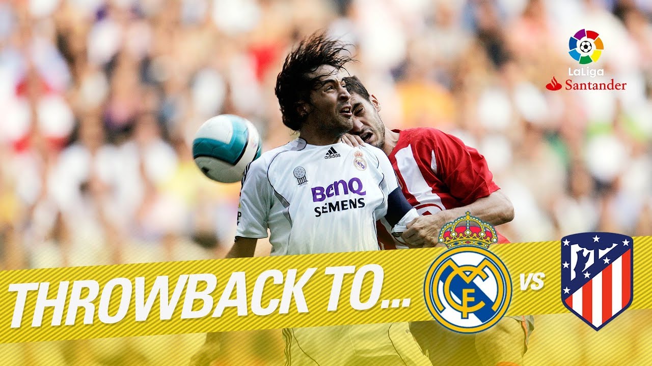 Elderbi Resumen De Real Madrid Vs Atletico De Madrid 1 1 2006 2007 Youtube