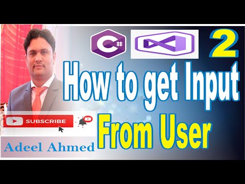 How to get input in C# from Console in Urdu Hindi P2