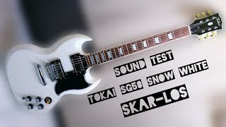 Tokai SG-58 Snow White | Sound Test Tokai SG-58 Snow White | Sound Test