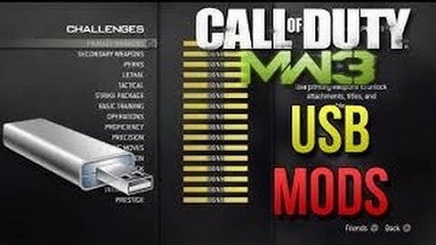 MW3 Usb Mod Menu PS3  (No Jail Break)