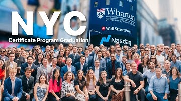 Inside the Wharton Online & Wall Street Prep Certificate Program Graduation
