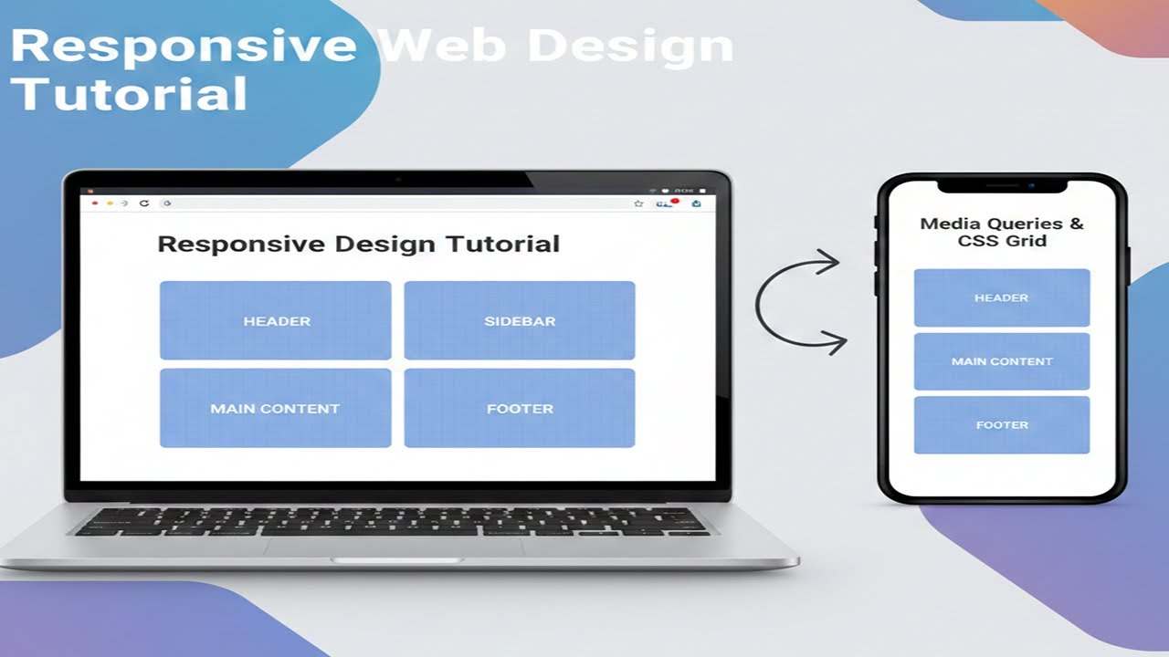 Responsive Web Design Tutorial: Media Queries & CSS Grid - YouTube
