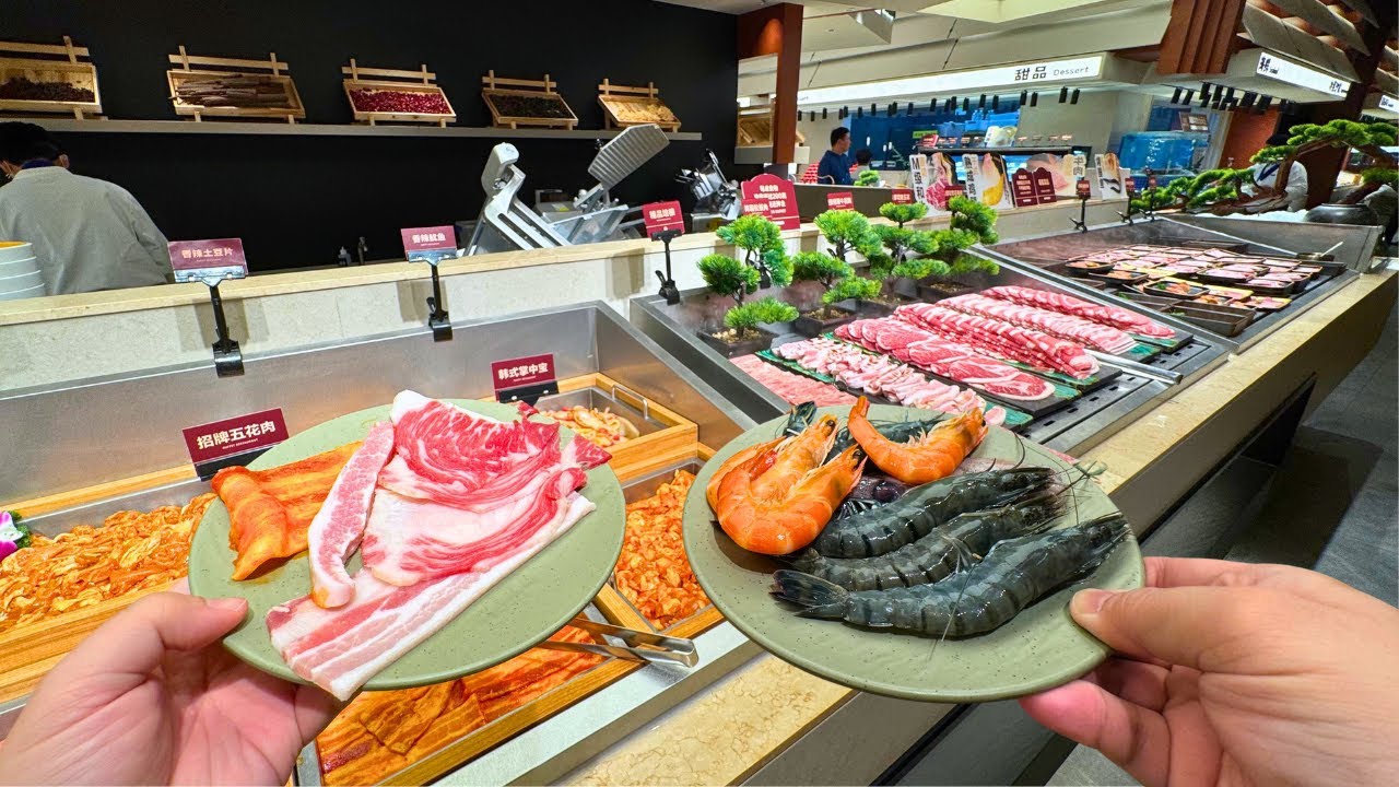 All You Can Eat Seafood and BBQ Chinese Buffet