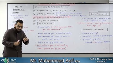 Caf-07 ~ Sir Asif ~ Lecture-57
