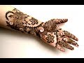 Floral Mehndi Design for Front Hand 2018